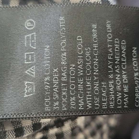 Silence & Noise Urban Outfitters size 0 checkered tapered pants cotton - Picture 5 of 5